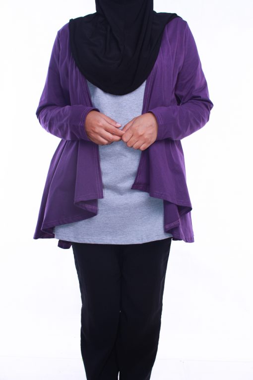 Cardi Tops in Purple