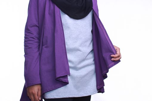 Cardi Tops in Purple - Image 5