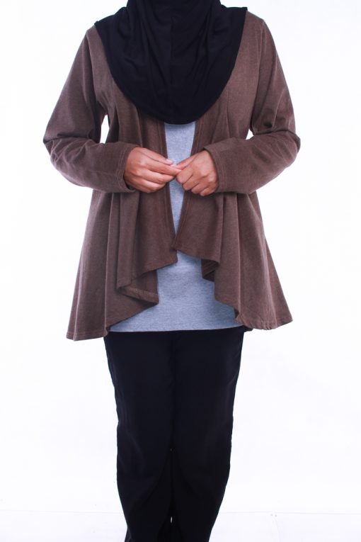 Cardi Tops in Brown