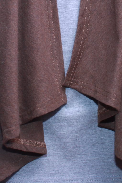 Cardi Tops in Brown - Image 4