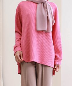 Ironless blouse muslimah uniqlo calaqisya