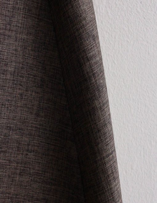 Cotton Linen Skirt in Brown - Image 2