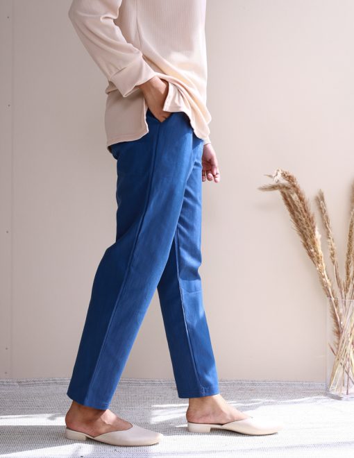 Aaria Jeans Pants in Steel Blue