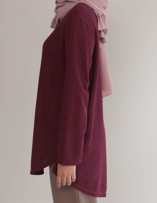 Danaa in Maroon - Image 5