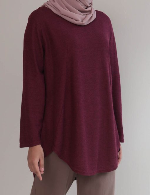 Danaa in Maroon - Image 3