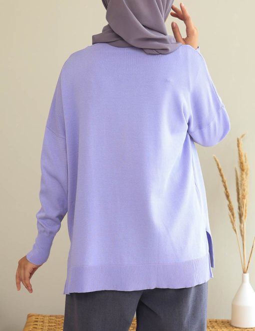 Nea Sweatshirt in Indigo - Image 4