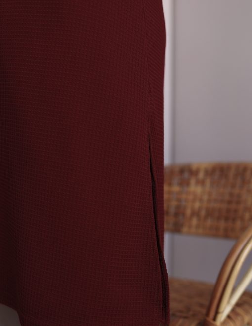 Elayaa in Burnt Maroon - Image 5